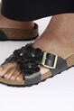 Birkenstock klapki skórzane Siena Flowers 1026734