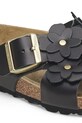 Обувки Кожени чехли Birkenstock Siena Flowers 1026734 черен