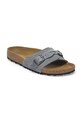 Δερμάτινες παντόφλες Birkenstock Oita Braided 1029121 γκρί SS25