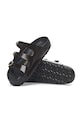 Birkenstock klapki skórzane Florida D-Buckle Exq 1029385