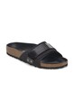Birkenstock papuci din nubuc Oita 1029313 negru SS25