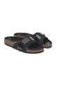 Birkenstock infradito in nubuck Oita nero 1029313