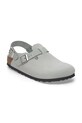 Nubukové pantofle Birkenstock Tokio 1029429 šedá SS25