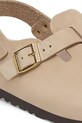 Shoes Birkenstock nubuck sliders Tokio 1029496 beige