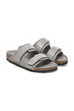 Nubukové pantofle Birkenstock Uji šedá 1029302