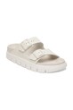 Шкіряні шльопанці Birkenstock Arizona Chunky Exq Birkenstock x Papillio 1029067 бежевий SS25