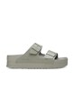 Birkenstock șlapi de piele Arizona Flex Platform Birkenstock x Papillio altele gri 1026913