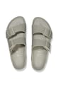 Birkenstock klapki skórzane Arizona Flex Platform Birkenstock x Papillio 1026913 szary