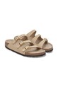 Чехли от набук Birkenstock Florida HEX бежов 1029480