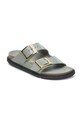 Birkenstock papuci de piele Arizona Droplet Buckle 1029367 turcoaz SS25