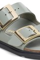 Obuv Kožené šľapky Birkenstock Arizona Droplet Buckle 1029367 tyrkysová