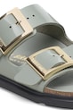 Încălțăminte Birkenstock papuci de piele Arizona Droplet Buckle 1029367 turcoaz