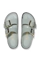 Birkenstock papuci de piele Arizona Droplet Buckle 1029367 turcoaz