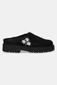 Semišové šľapky Diemme Maggiore DI25SPMAW.M06S006BLK čierna SS25