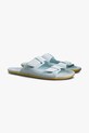 Kožené šľapky Vivobarefoot SENSUS YIN 209564 modrá SS25