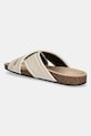 Obuwie JW Anderson klapki skórzane Biker Loafer SN0107.LA0268.002 beżowy