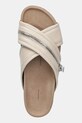 Kožené šľapky JW Anderson Biker Loafer béžová SN0107.LA0268.002