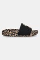 Skechers klapki LOW SLIDER 186091 brązowy SS25