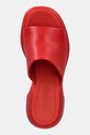 Camper slapi de piele Thelma Sandal rosu K201722.004