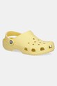 Crocs klapki Classic płaski żółty 10001.0R