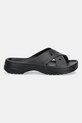 Crocs papuci Ci Womens Cross Strap 210840.001 negru SS25