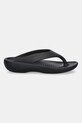 Crocs șlapi Mellow Recovery Flip 211100.001 negru SS25