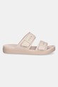 Crocs papucs Brooklyn Buckle Low 211215.6UR rózsaszín SS25