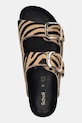 Scholl slapi de piele NOELLE bej F300672331