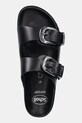 Scholl slapi de piele IRVING negru F306151004