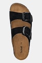 Scholl papuci din piele LUCIE negru F315801004