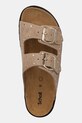 Scholl papuci din piele BEATRIZ bej F315922555