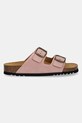 Scholl klapki zamszowe JOSEPHINE F321651023 różowy SS25