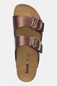 Scholl papuci JOSEPHINE maro F321661071