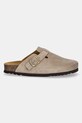Scholl papuci din piele FAE F321982361 bej SS25