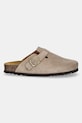 Scholl papucs velúrból FAE F321982361 bézs SS25