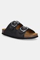 Scholl klapki NOELLE tekstylny czarny F322411004