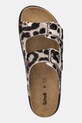 Scholl slapi de piele NOELLE maro F322511484