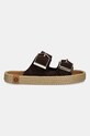 Bohonomad papuci de piele Sydney SYD.12 maro SS25