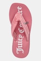 Juicy Couture japonki WHITNEY VELOUR Y2K WEDGE różowy JCFSAN225009