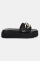 Παντόφλες Buffalo Noa Slide Chain 2.0 1602258.BLK μαύρο SS25