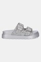 Natikače Buffalo Raya Ari Glam 1602284.SLV srebrna SS25