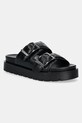 Buffalo klapki Raya Ari syntetyczny czarny 1602289.BLK