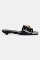 Anine Bing infradito in pelle Ria Sandals Monogram A.14.10784 nero SS25