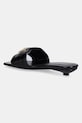 Shoes Anine Bing leather sliders Ria Sandals Monogram A.14.10784 black