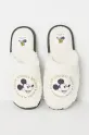 women'secret kapcie MICKEY MOUSE FUR HOUSE SLIPPERS beżowy 4999682