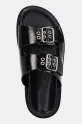 Copenhagen papuci din piele Suede negru CPH796