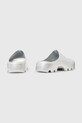 Obuwie AllSaints klapki Eclipse Slider W033FC.SLV srebrny