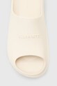 Шльопанці AllSaints Eclipse Slider W033FC.CHW бежевий