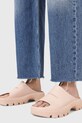AllSaints klapki Eclipse Slider W033FC.RDU różowy