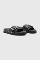 AllSaints klapki Ellie Stud Slider W038FC.BLK czarny SS25